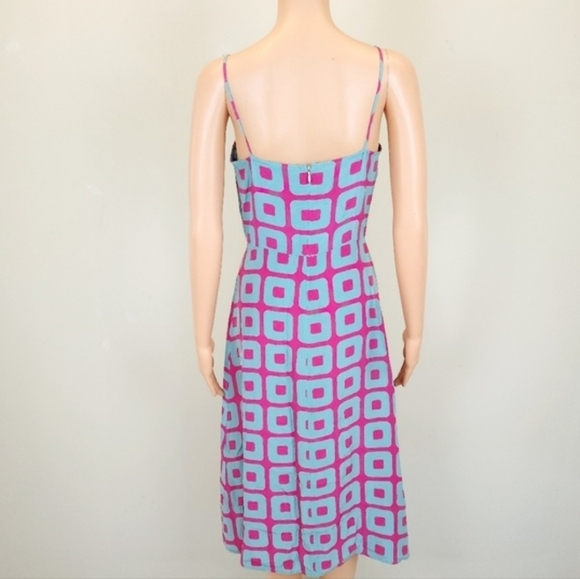 New TIBI Spaghetti Straps Wrap Midi Dress - Picture 4 of 8